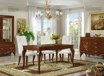 Esszimmer Esstisch Stuhl Kommode Vitrine Gruppe Ess Holz Garnitur Neu Set 7tlg.